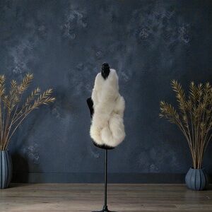 Elegant Faux Fur Scarf